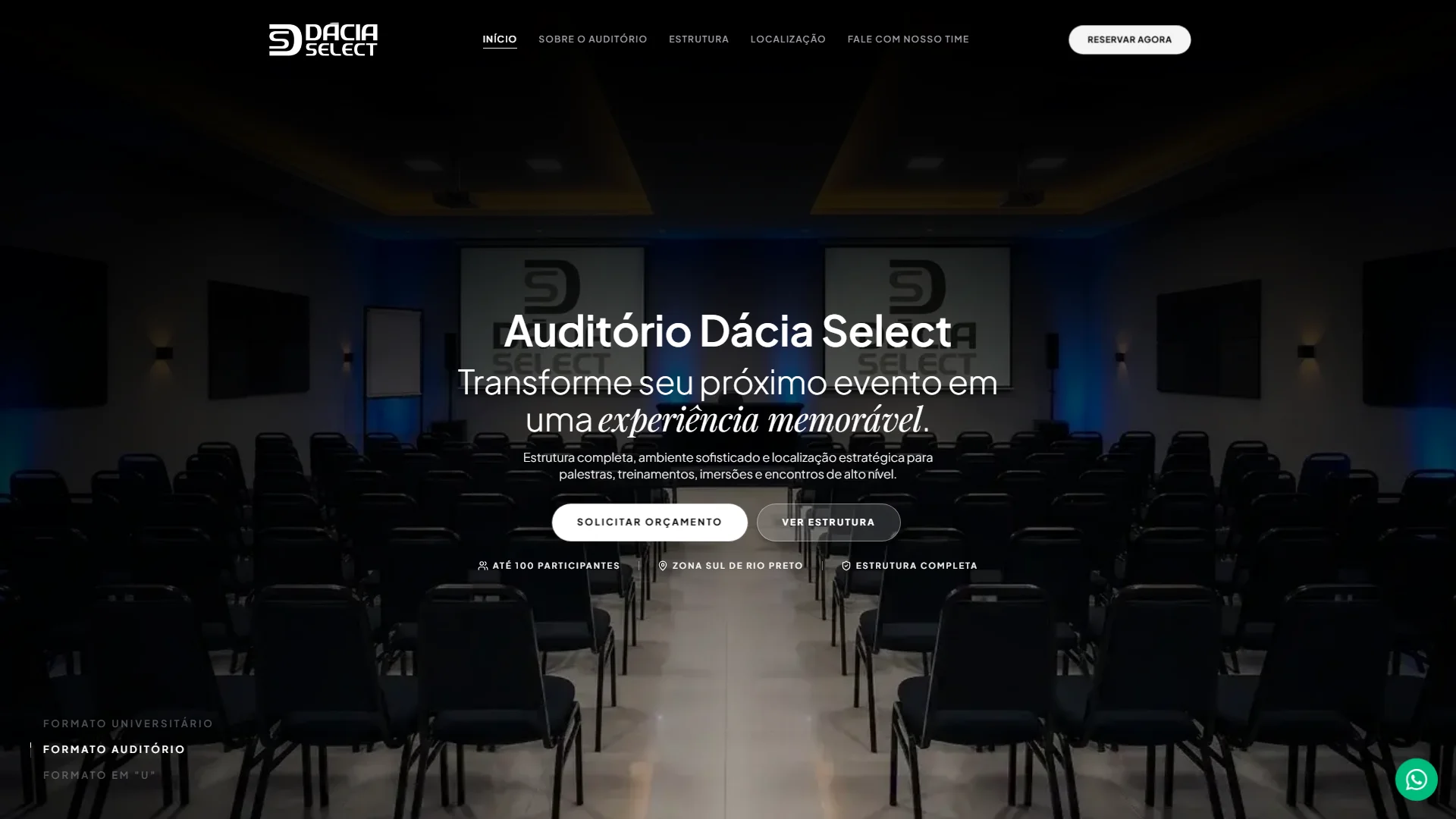 Auditório Dácia Select